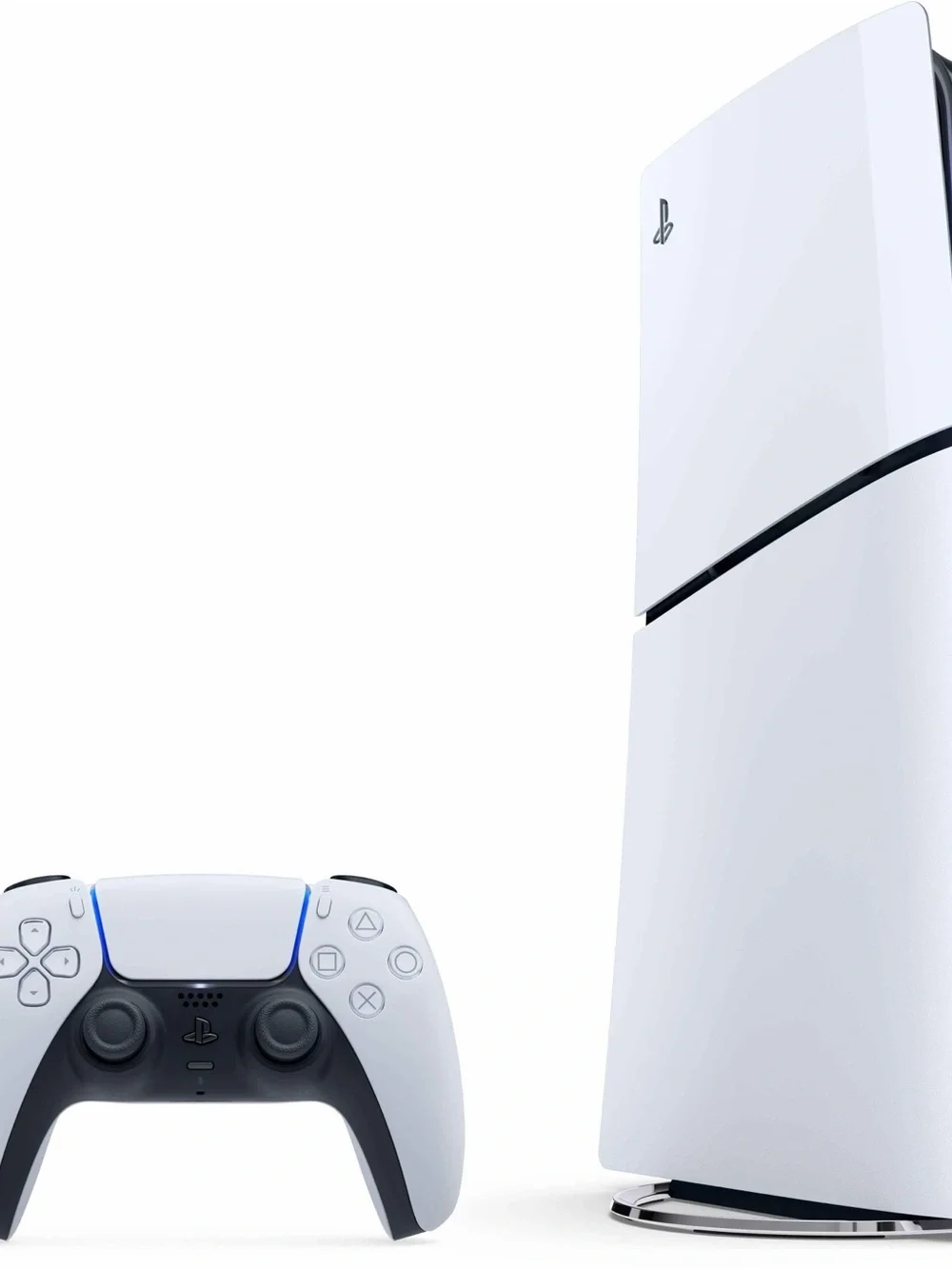 Sony PlayStation 5 Console with White DualSense Controller